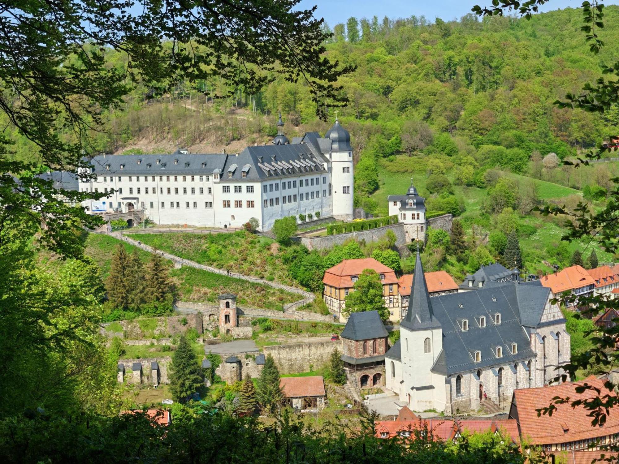 Апартаменты Ferienhaus Fachwerk 97 Stolberg  Экстерьер фото